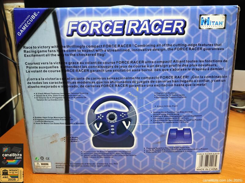 Archivo:Volante gamecube 5.JPG